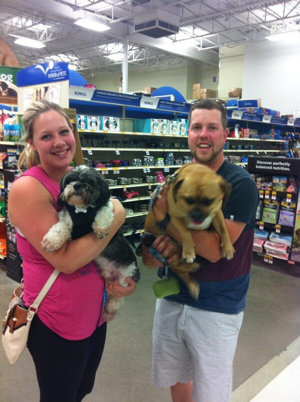 David_Dresser's tweet photo. What a great way to end Gigits day! Finding a potential forever home with our very own Danielle! #inspiredbypets http://t.co/ENkwuSiA8t