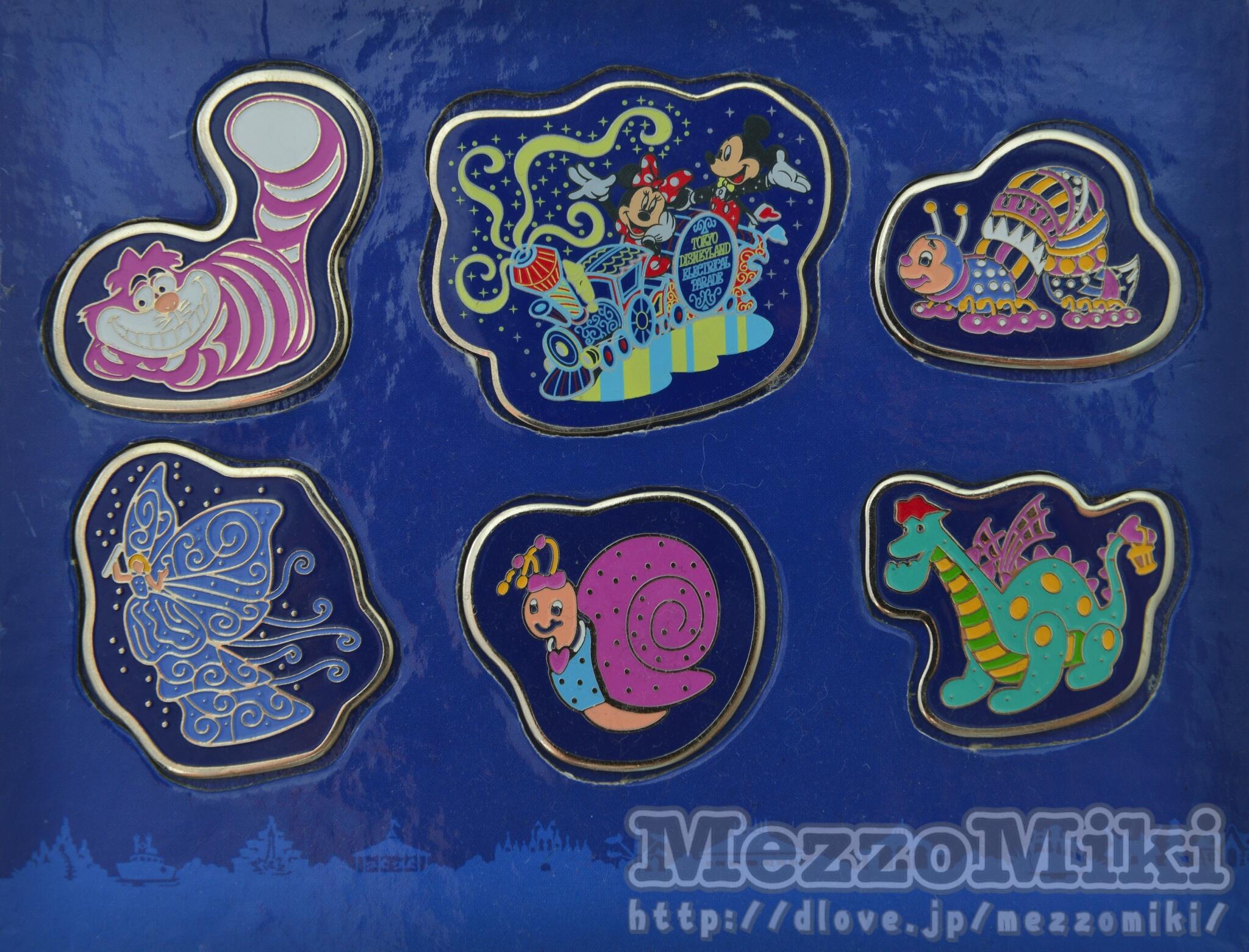 Mezzomikiのディズニーブログ Pa Twitter 元祖エレクトリカルパレード のピンバッジセットを発掘しました ちょっと雑な感じの イラストが逆にかわいいかも Http T Co Ox43klg5pv Twitter