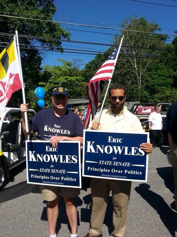 KnowlesForMD's tweet image. Had a great time at the Strawberry Festival Parade! #TeamKnowles