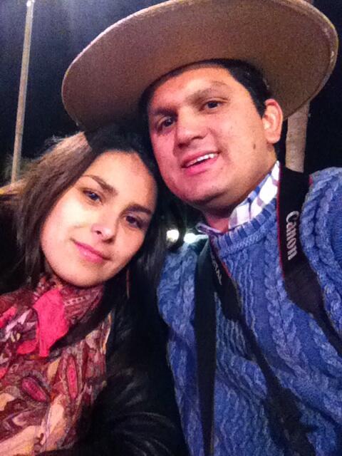 callendesi's tweet photo. Con mi cosita @cneida en la final del 46' Campeonato Nacional de Cueca de Arica. Esperando quienes reinarán el 2014! http://t.co/egDF6RKeOA