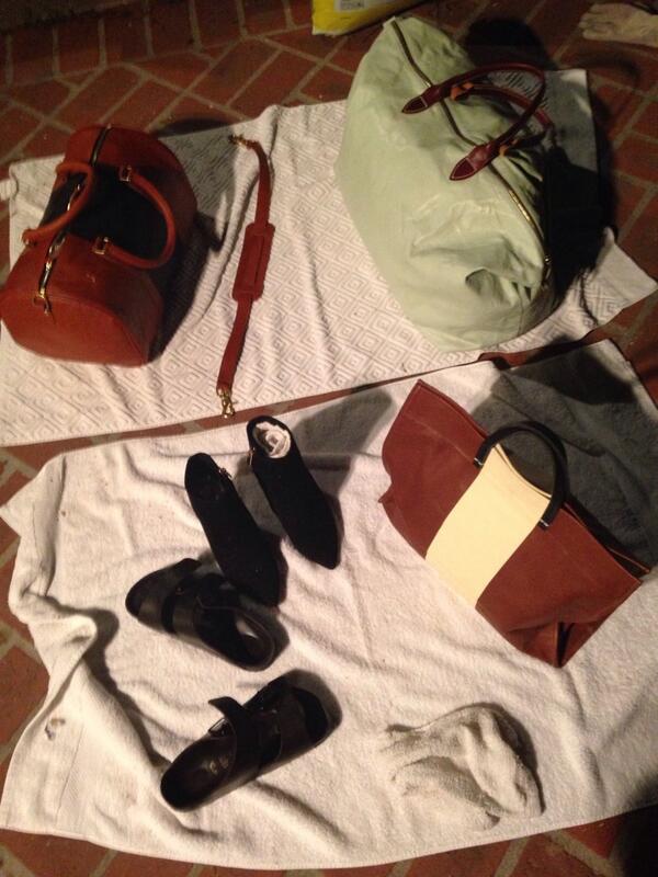 IMLVH's tweet image. #scotchguard my new @ShopClareV pieces