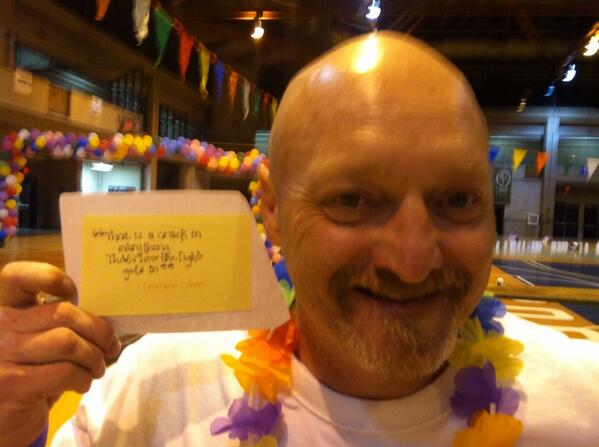 turtlet69's tweet image. Leonard Cohen Rocks!!! Hallelujah!! #RocklandRFL2014