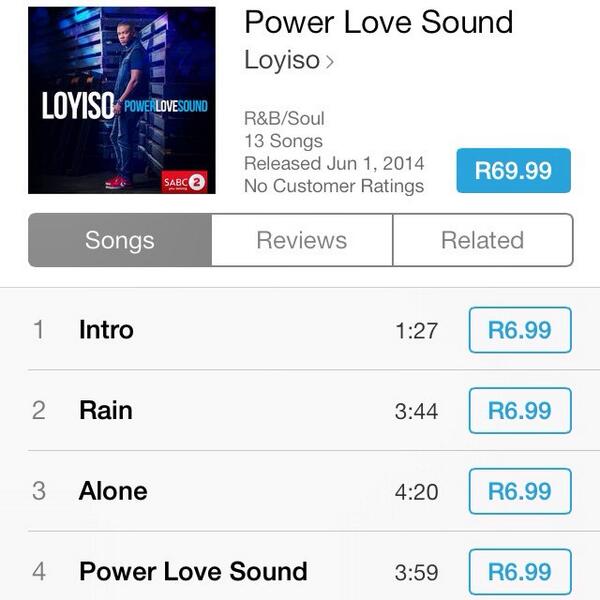 loyisomusic's tweet photo. Yes folks #PowerLoveSound is now available on iTunes 👏 http://t.co/aCwMZf6nnk