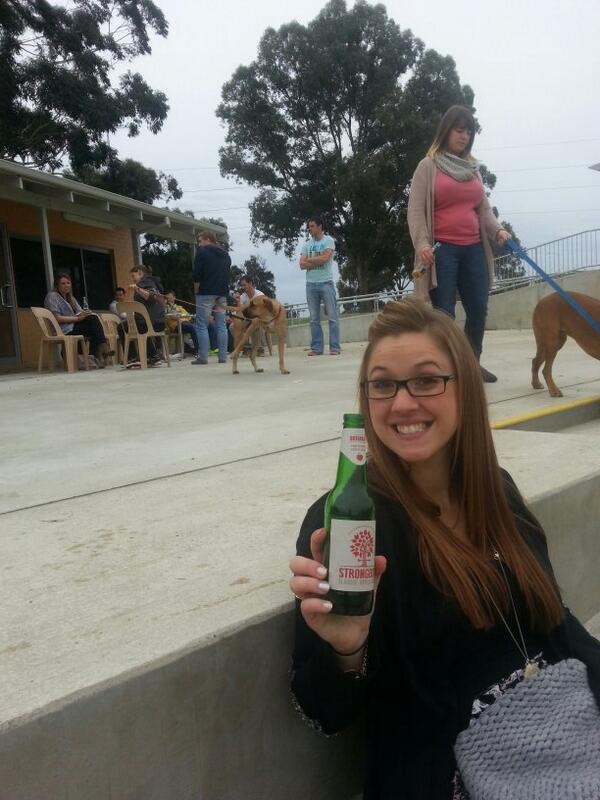 just one of our fans having a few cheeky drinks @kdiz3