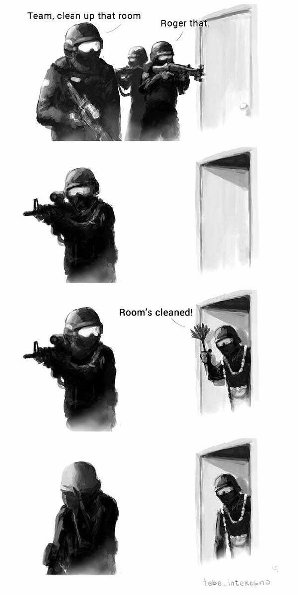 9GAGArmyID's tweet photo. team, clean up that room! http://t.co/TBSikHHbVv
