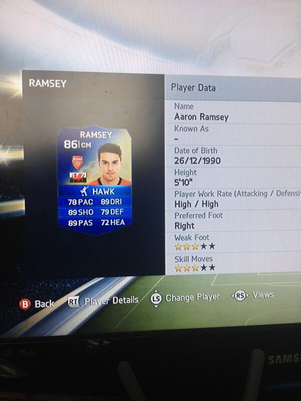 FUTMatrix_Chugs's tweet photo. ➡️TOTS AARON RAMSEY GIVEAWAY⬅️
➡️MUST RT
➡️MUST FOLLOW ME(will check)
➡️SHOUT OUTS HELP
➡️WINNER SOON!
➡️GL http://t.co/PZ5GjCByUY
