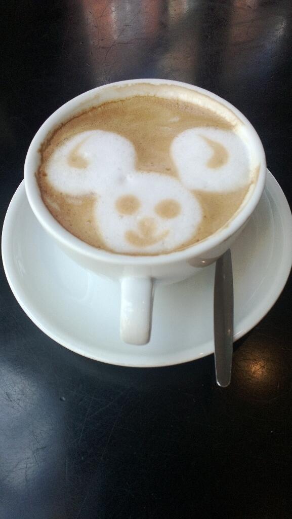 What a mice start to a sunny Sunday morning. Thanks <a href="/cafe_nero/">Cafe Nero</a>!