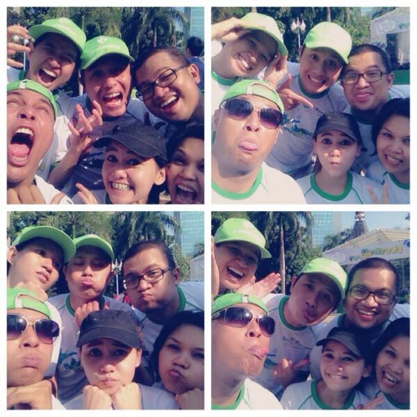 uchi_septiani's tweet image. #myfootballmyfamily #Jakarta #Funrunfunwalk #PermataBank