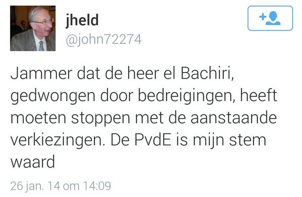 FeyeNody's tweet image. Van #Pvde naar #Pvdr als klap op de vuurpijl #Pvds.. Yep die hard @Mo_elBachiri supporter *proest*