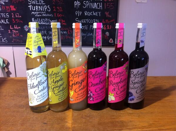 Want something refreshing? Try some belvoir drinks!