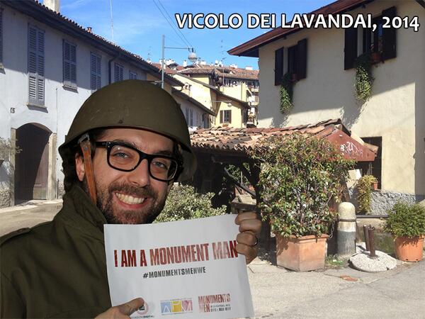 VentoTagliente's tweet photo. Vicolo dei Lavandai, Milano. È dai luoghi del nostro passato più umili che bisogna cominciare. #MonumentsMenWe http://t.co/XEzG6SwcOa