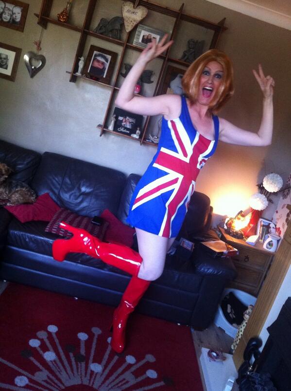 Girl power! #fancydressparty #haveaheart charity event last night :/)