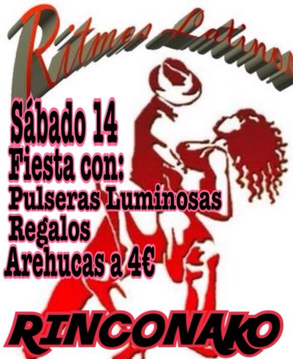 Rinconako's tweet photo. Ya estamos preparando tu #RincoSabado 14 de Junio!! Fiesta de #RitmosLatinos http://t.co/O075TnUa0H