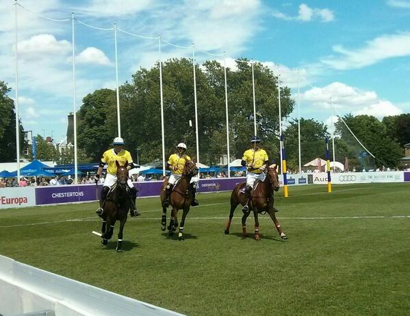 My first polo game ever. #britishexperience