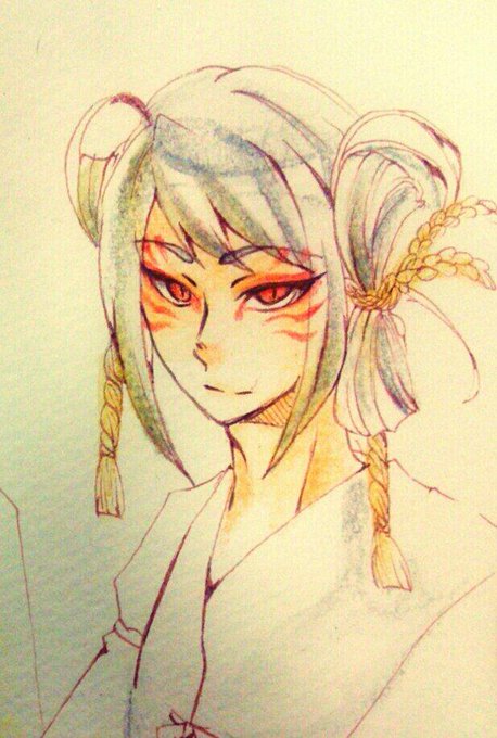 隈取りのtwitterイラスト検索結果 古い順