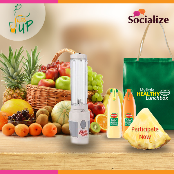 SocializeAgency's tweet image. Let's get Juicing with our client Del Monte Arabia! #ClientinFocus #Socializeagency on.fb.me/1jRskRm