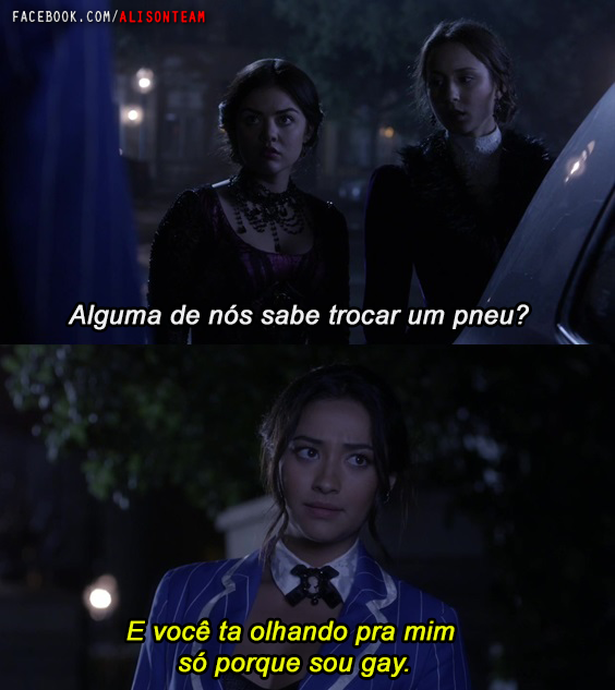 sadpussyy's tweet image. Em sofrendo bullying #4YearsofPLL