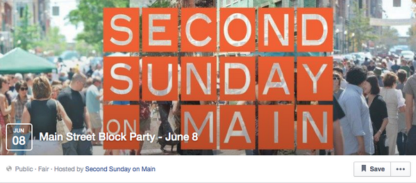 Today is the first Second Sunday on Main! See the full line-up: facebook.com/events/6403160…