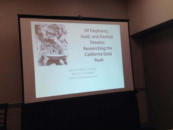 Scholarship breakfast. Learn more from the <a href="/familycurator/">Family Curator</a>  #scgs2014