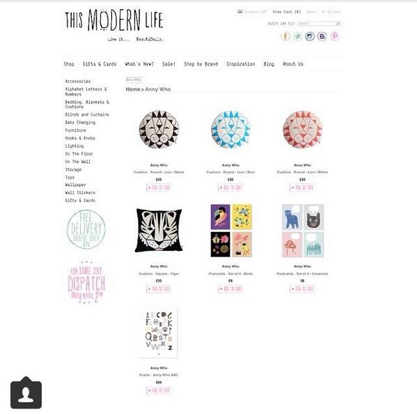 Anny__Who's tweet photo. @TheModernBaby we're so proud to present our new reseller from UK❤️ http://t.co/NtJzFpD5zl