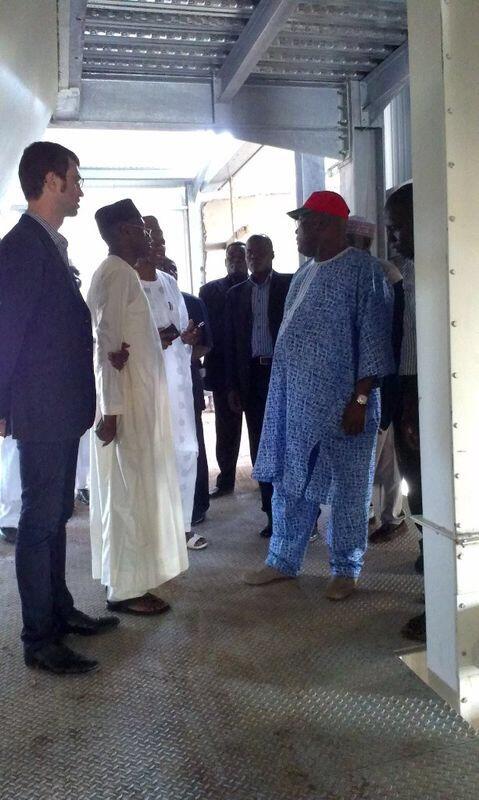 atiku's tweet photo. The feed mill is coming up nicely. The plan is to inject more agriculture jobs in our community. #LetsTalkJobs http://t.co/ot1t8wVN0H