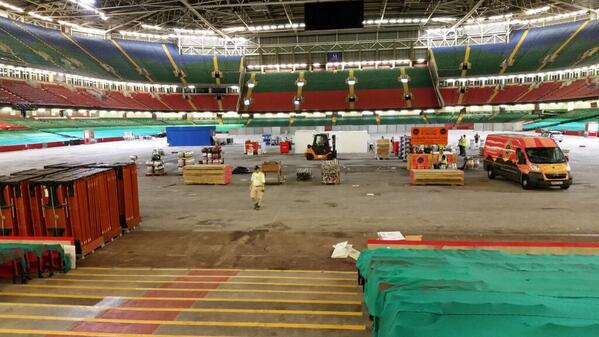 TheGWBF's tweet photo. The @WalesBeerFest loadout is almost complete.. #gwbcf #WalesBeerFest http://t.co/6wWHDFxKTy