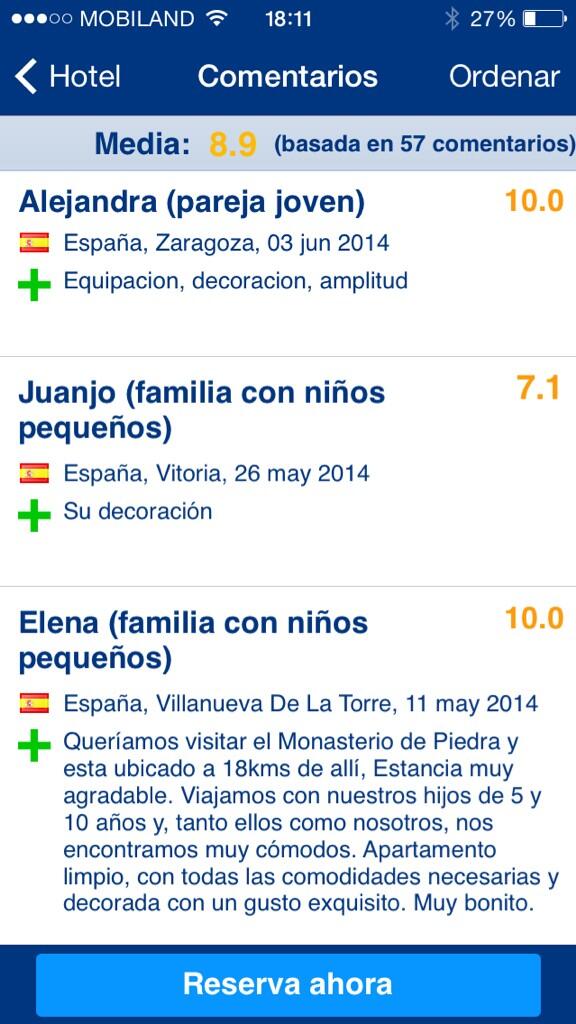 Parece que los clientes de los apartamentos Rurales EL RAPALLO se van muy contentos. 👌👌👌