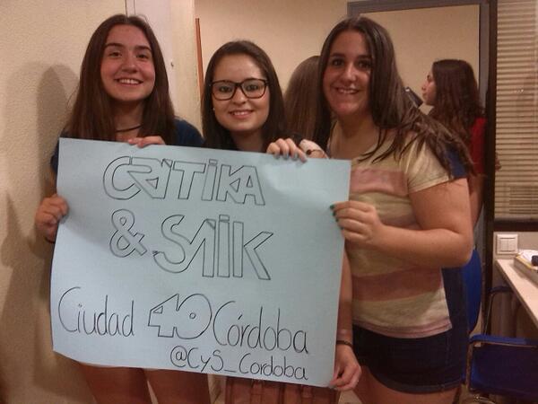 isagarcia26's tweet photo. Las DREAMERS estuvimos presentes en el Fan Event de #Ciudad40 CÓRDOBA @_MonkeyVideos LOS QUEREMOS AQUIII http://t.co/ZPLc6fXrMt