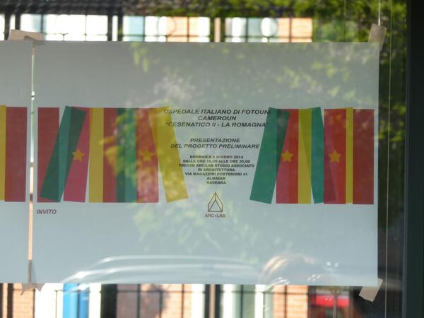arc_lab_'s tweet photo. Al festival delle culture all'Almagà ci siamo anche noi con l' #ospedale per il #Camerun http://t.co/xubBC12vbH