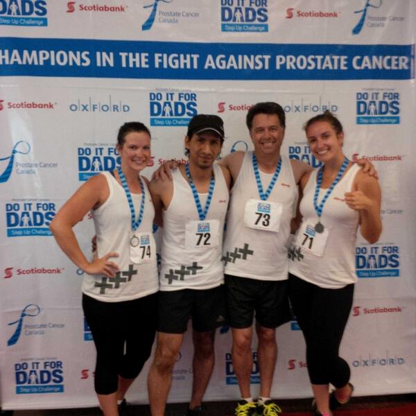 JennReed4's tweet image. They rocked the #StepUpChallenge for @ProstateCancerC Way to go @ds_partners!!