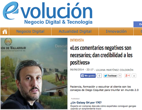 10Restaurantes's tweet photo. RT @diegocoquillat:“Los comentarios negativos son necesarios,dan credibilidad a los positivos” http://t.co/0W6C7Hsbml http://t.co/E5D7lrtq5w