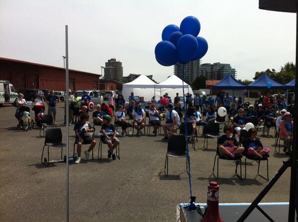 Just some of the fabulous walkers and volunteers left after #walktofightarthritis <a href="/arthritisbc/">Arthritis Society BC</a> @Revera_Inc