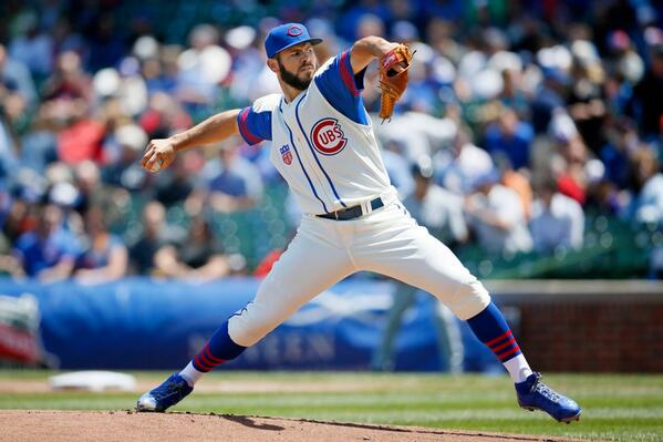 chicago cubs throwback jersey