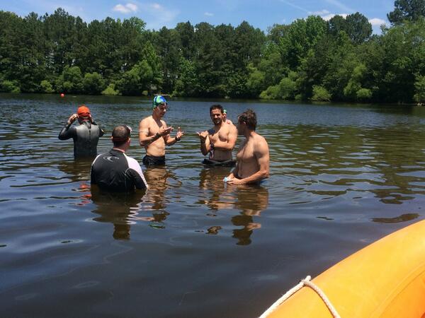 fatfrogwalt's tweet image. Great after swim practice party with the Fat Frogs Tri team. Thank you for a fun birthday &amp;amp; weekend capper!