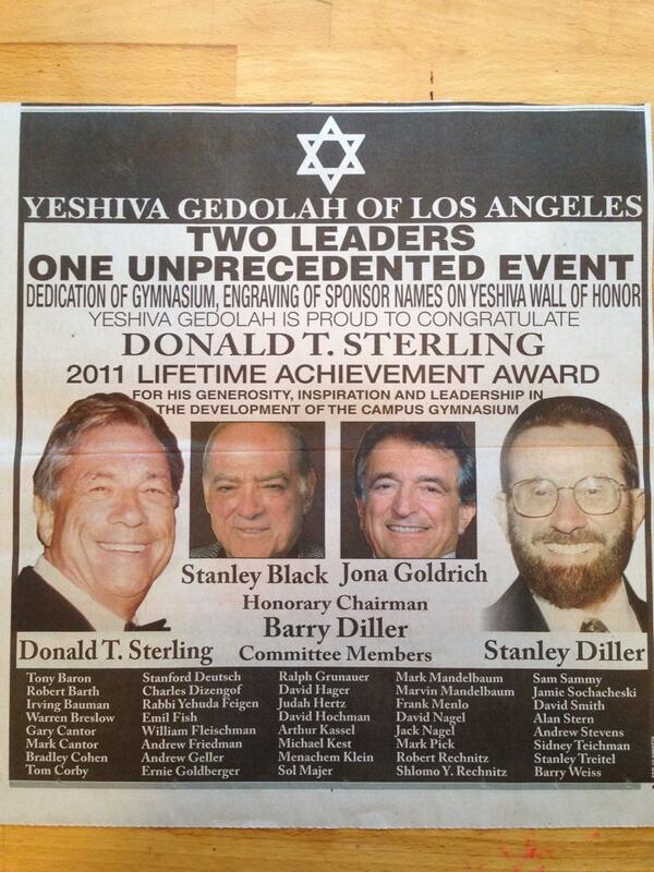 DailySterlingAd's tweet photo. #sterling &amp; yeshiva gedolah - #unprecedented generosity deserves to be advertised http://t.co/B5yiRsoRkD