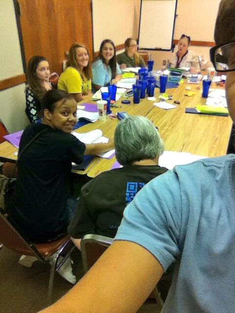 ARD3FBLA's tweet photo. #selfie with the hardworking D3 officers http://t.co/FukCRJ5lZ7