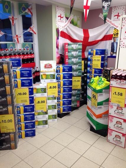 Come on England. We are ready are you ready #winninglocally