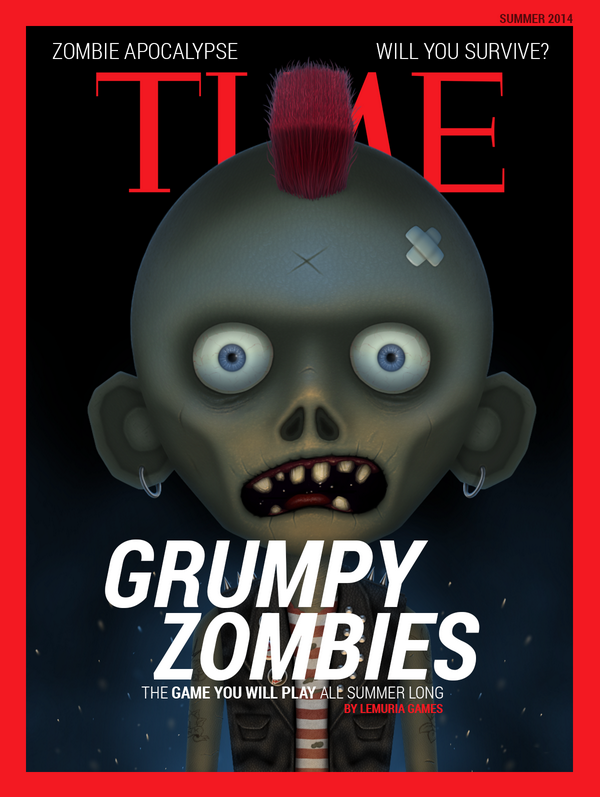 GrouchyZombies's tweet photo. ¿Ya vieron quién salió en la revista TIME? #GrumpyZombies http://t.co/F61HCz1ocl