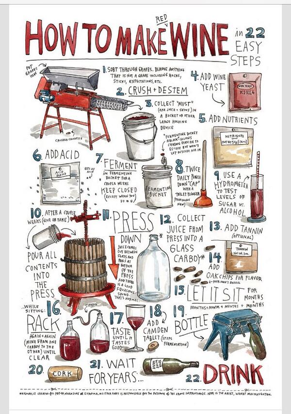 Fiery01Red's tweet photo. A little #Sunday #wine #fun #winemaking #cheers all @Kittellynn @WhichWinery @alawine @WineTom @winewankers http://t.co/We0ggp8FUR