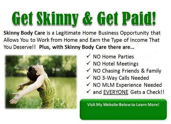 dlemison's tweet image. Get paid to lose weight with Skinny Fiber care.  dlemison.SBC90DayChallenge.com