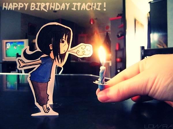 DuniaNarutoID's tweet photo. Happy Birthday Itachi 'Hero' Uchiha (うちはイタチ) #HBDItachi http://t.co/EqeGm44AZH