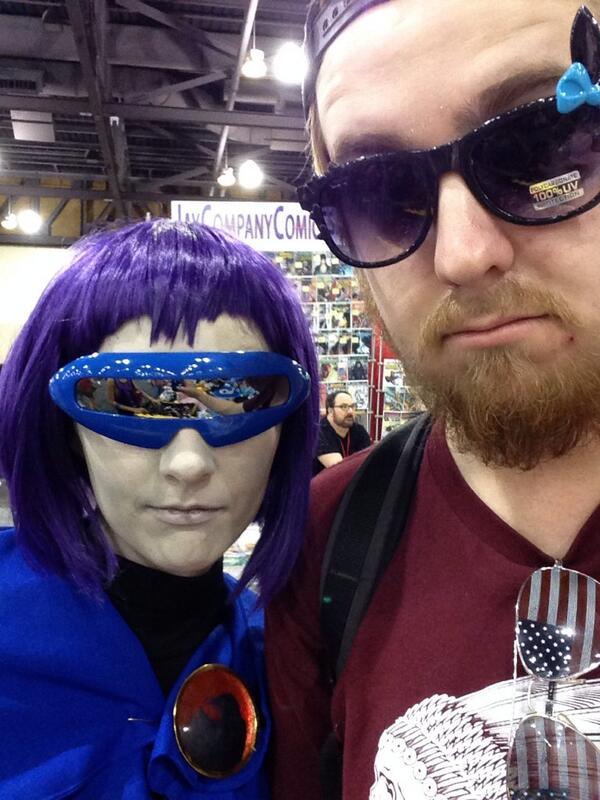 Mattabation's tweet photo. @PurplePrincess and I looking fab. That's right, FAB. http://t.co/r33qjSJQhC