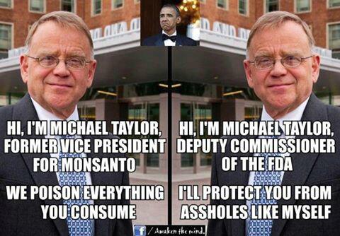 DBolelli's tweet photo. Monsanto and the government... two names, one entity http://t.co/bSEPaVOJ0t