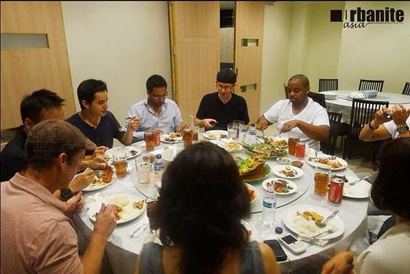 McKenzieHarr's tweet photo. David Archuleta loves Asian food. No Big Macs &amp; large fries for @DavidArchie lol. http://t.co/4RTl7HBsX3