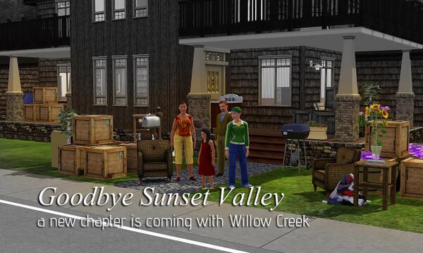 Sim_Cookie's tweet image. Goodbye @TheSims 3 #TheSims4 news are coming tomorrow :-)