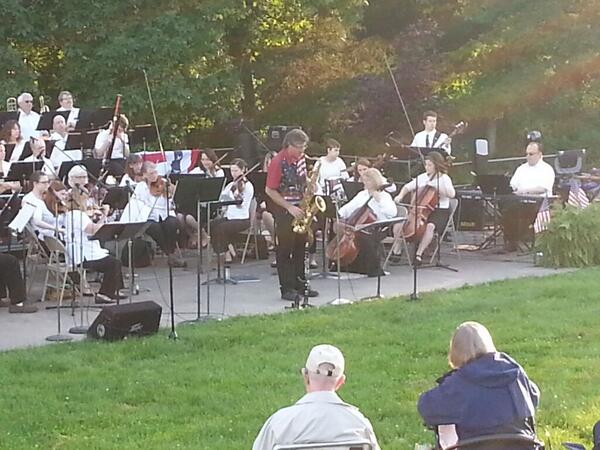 Music on the Green.