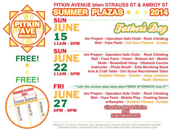 PitkinAvenue's tweet image. @bvillepartner @MainStComplete @khwar_deen 
Brownsville is abuzz in June starting with Fathers Day #PitkinSP