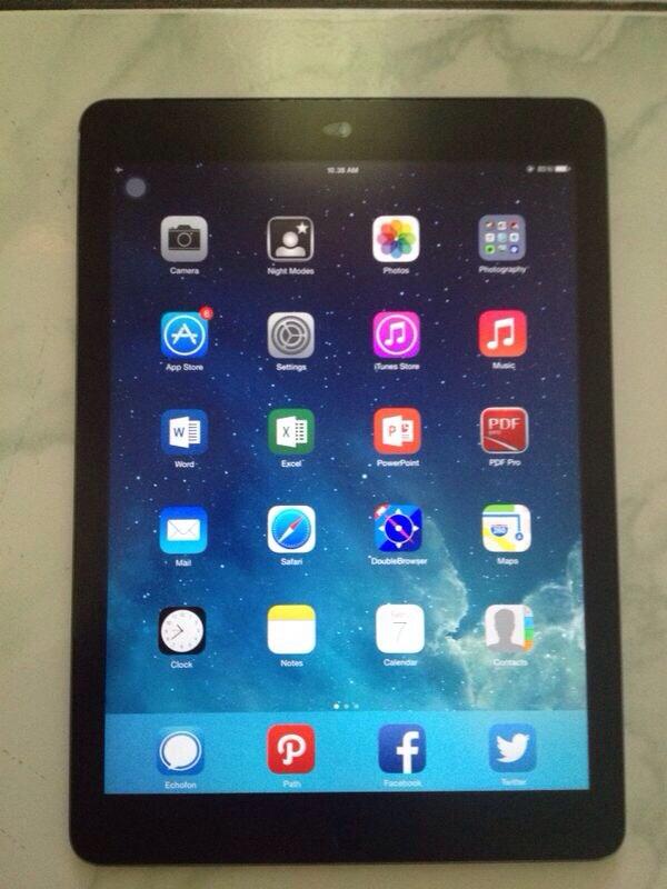 atoy_store's tweet photo. Ready iPad air bypass icloud siap pake..murmer ja 4jt angkut..minat call/wa 085233150111 @atoy_store @jubelmalang http://t.co/SrjbAPUpmU