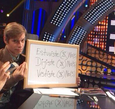 carlosbaute's tweet photo. Todos en sintonía? Eso si por favor! No olviden las reglas gramaticales! Sigamos disfrutando de @BailandoSueno! 😉 http://t.co/uYrTBOUZlZ