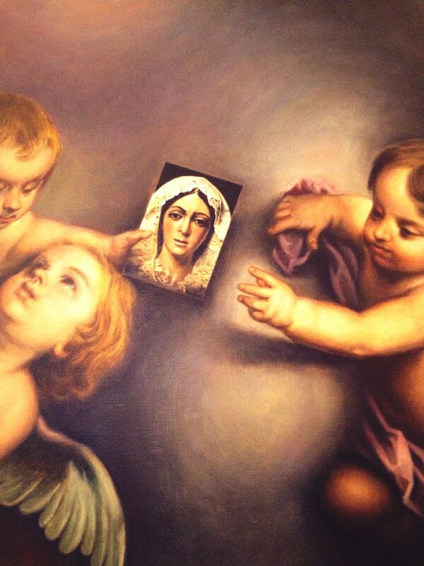 Hdad_Macarena's tweet photo. Feliz Lunes de Pentecostés. Que la venida del Espíritu Santo inunde nuestros corazones. http://t.co/B4FH8drebv